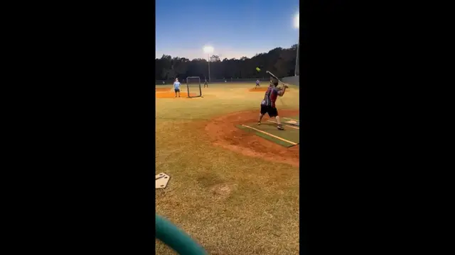 Video thumbnail for Softball Pitcher Gets Hit by Line Drive Seconds After Pitch