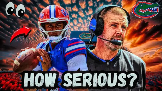Video thumbnail for Gator Insider Uncovers reality on DJ Lagway’s Shoulder Surgery Rumors!