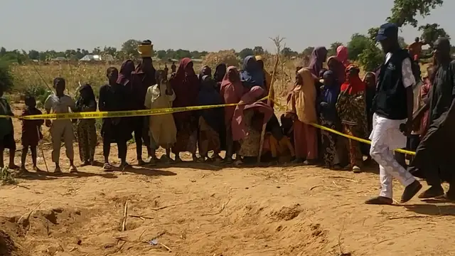 Video thumbnail for Nigerians in village bombed by US describe what happened