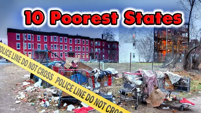 'Video thumbnail for 10 Poorest States in 2023.(Poverty in America)'