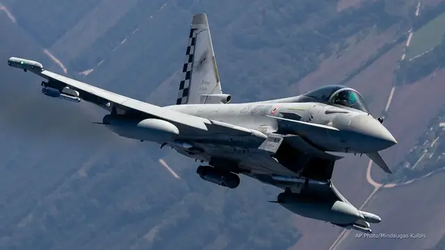 'Video thumbnail for NATO allies scramble jets over Poland as Russian operations intensify and widen'