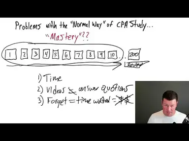 'Video thumbnail for 3 Problems with Normal Way of CPA Study'