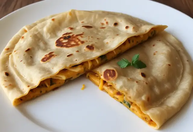 Video thumbnail for Cheese Paratha Recipe
