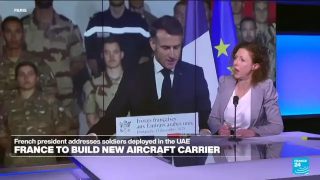 Video thumbnail for France to build new aircraft carrier to boost its capacities as a maritime power