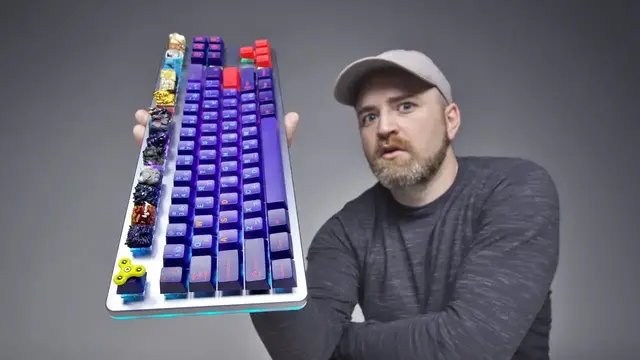 Video thumbnail for The Most Insane Keyboard Yet...