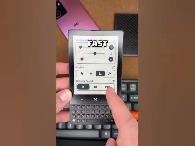 'Video thumbnail for What does The Minimal Phone's screen speed and refresh rate look like?'