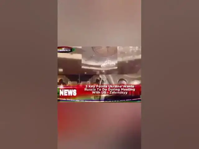 Video thumbnail for 3 Key Points Ukraine Wants Russia To Do During Meeting With US - Zelenskyy