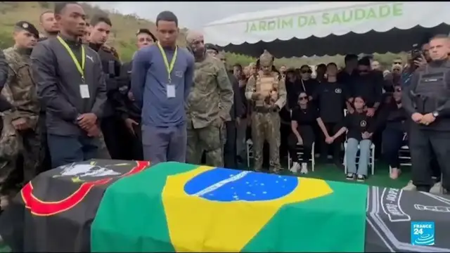 'Video thumbnail for Rio residents divided over the deadly historic raid against drug gang'