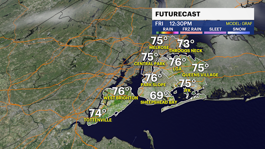 Video thumbnail for Breezy, cooler, and dry for the final May weekend in Brooklyn