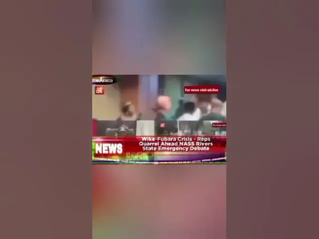 Video thumbnail for Wike-Fubara Crisis - Reps Quarrel Ahead NASS Rivers State Emergency Debate