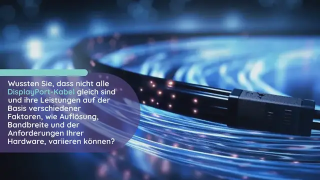 Video thumbnail for Displayport Kabel Test: Die 7 Besten im Vergleich 2024