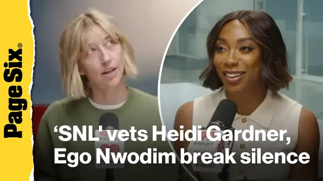 'Video thumbnail for 'SNL' vets Heidi Gardner, Ego Nwodim break silence over Season 51 bloodbath'