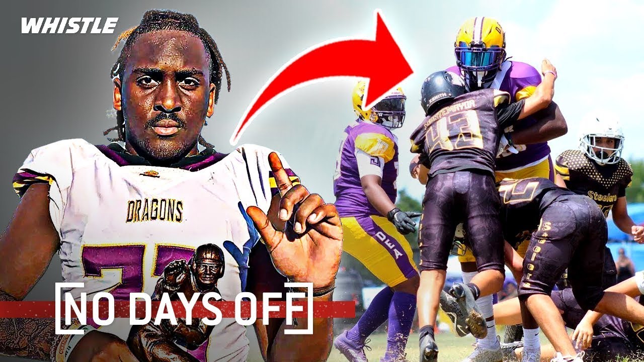 Video thumbnail for 12-Year-Old VIRAL Football Prodigy Looks TWICE His Age!