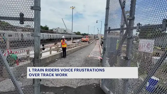 Video thumbnail for L train repairs turn Canarsie commutes into a three-part trip