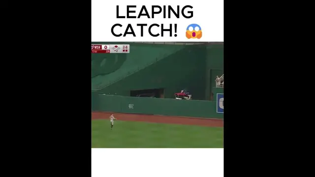 'Video thumbnail for Aaron Judge Takes Flight on the Warning Track! 😱🧤'