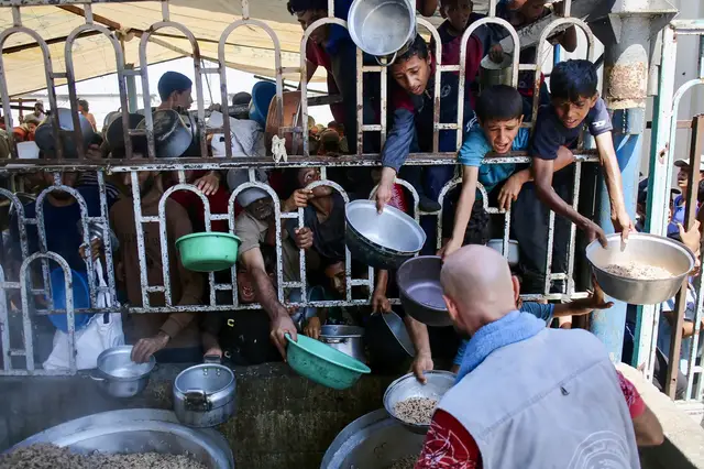 Video thumbnail for Gaza’s Starvation Crisis: Families Walking Miles for Food