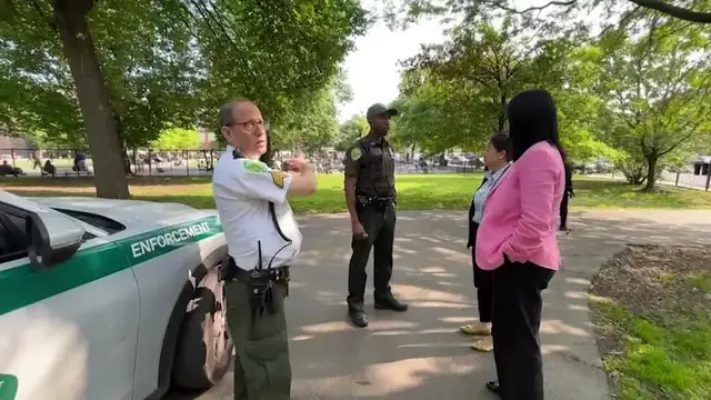 Video thumbnail for NYC budget secures parks jobs as calls for more parks officers continue