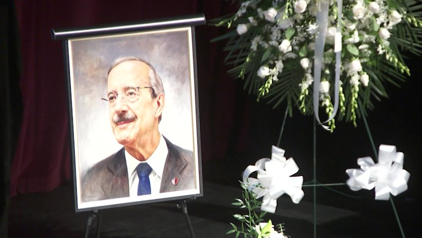 Video thumbnail for Memorial service honoring former U.S. Rep. Eliot Engel held at Lehman College