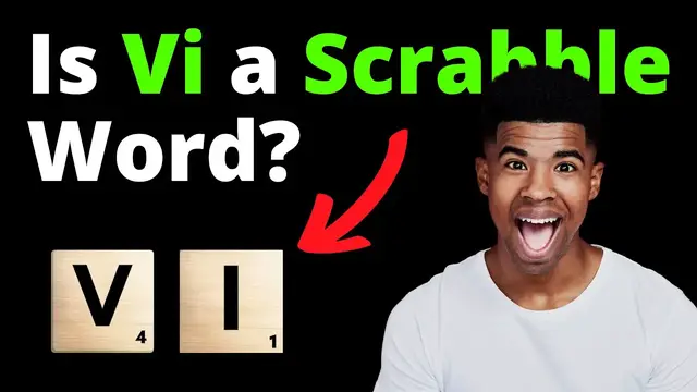 Video thumbnail for Is Vi a Scrabble Word? (Solved + 300 Alternatives)