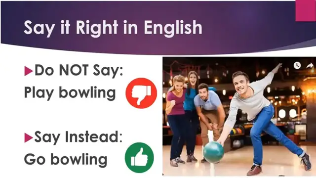 Video thumbnail for Test Your English:  Sports and Other Activities