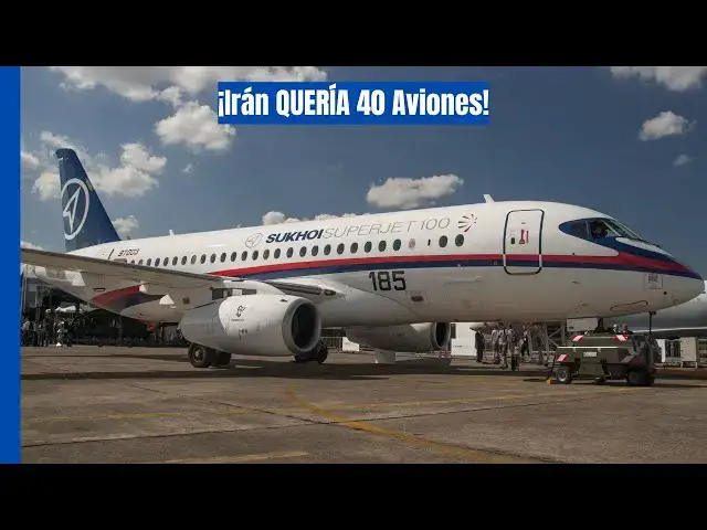 Video thumbnail for ¿Comprará Irán 40 aviones rusos Superjet SJ-100? Se entregan 2 motores PD-8