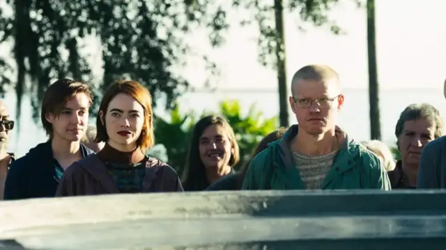 'Video thumbnail for Bugonia Movie Review: A Dark Comedy Starring Emma Stone & Jesse Plemons'