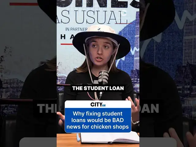 Video thumbnail for Why fixing student loans could be bad news for chicken shops 🎓🍗
