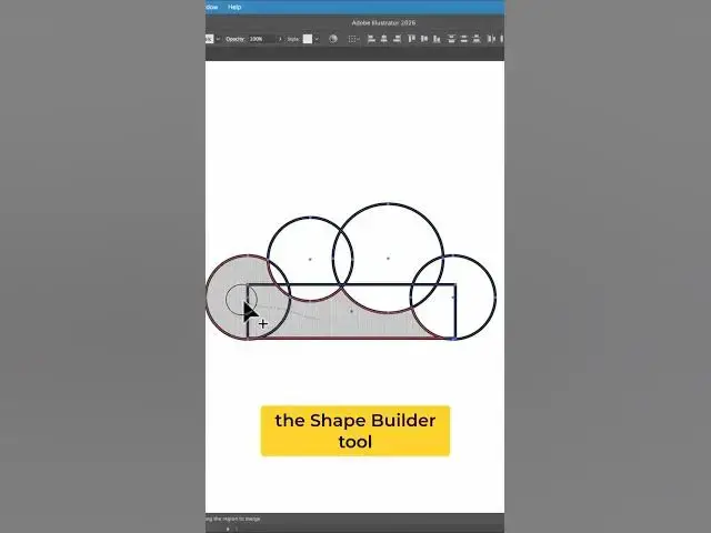 Video thumbnail for Master Adobe Illustrator: Craft a Cloud Icon FAST! #shorts