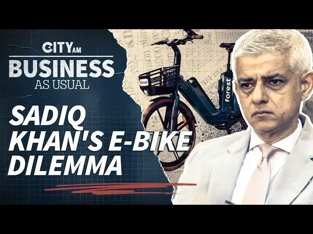 Video thumbnail for Why Sadiq Khan is facing a major London e-bike dilemma