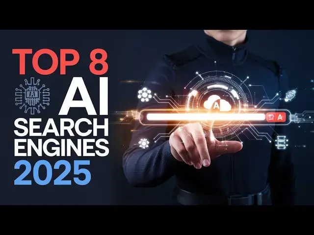 'Video thumbnail for Best AI Search Engines in 2025'
