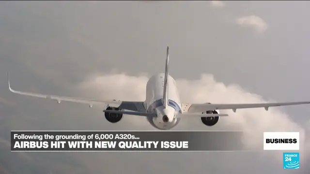 Video thumbnail for Airbus hit by new A320 quality issue days after massive recall
