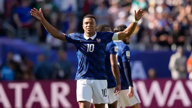 Video thumbnail for World Cup: France and Kylian Mbappé off to flying start in group L