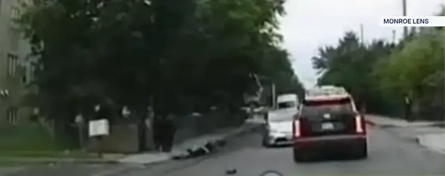 Video thumbnail for CAUGHT ON CAMERA: Pedestrian struck by car in Orange County