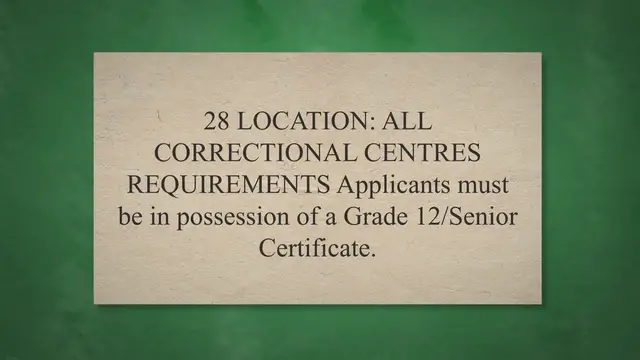 Video thumbnail for INDEPENDENT CORRECTIONAL CENTRE VISITOR VACANCIES 2023