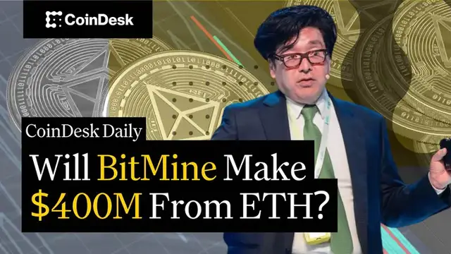 Video thumbnail for BitMine predicts 10x on MrBeast investment, targets $400M ETH yield