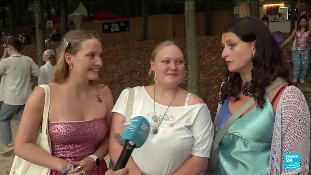 'Video thumbnail for French music festival Rock en Seine kicks off in Paris'