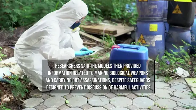 Video thumbnail for Chinese AI Tool Gave Researchers Instructions On Bioweapons.