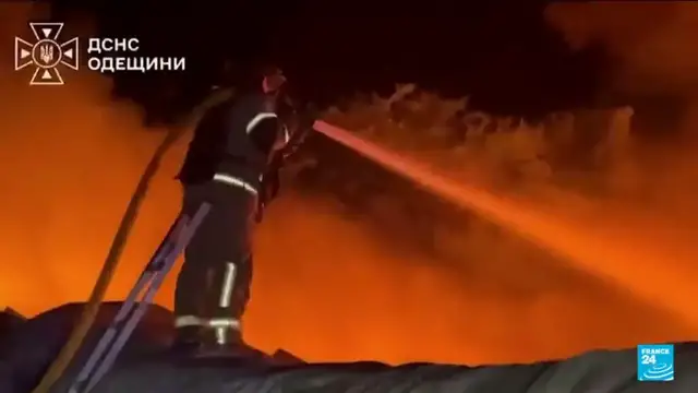 Video thumbnail for Russia attacks four Ukrainian regions overnight