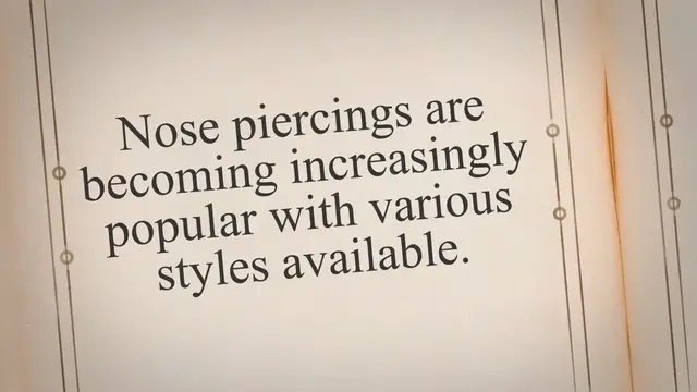 'Video thumbnail for Everything You Need To Know About Septum Piercing And Nose Piercing Differences'