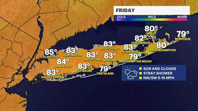Video thumbnail for Nicer weather is moving in for Friday; more rain chances arrive into next week