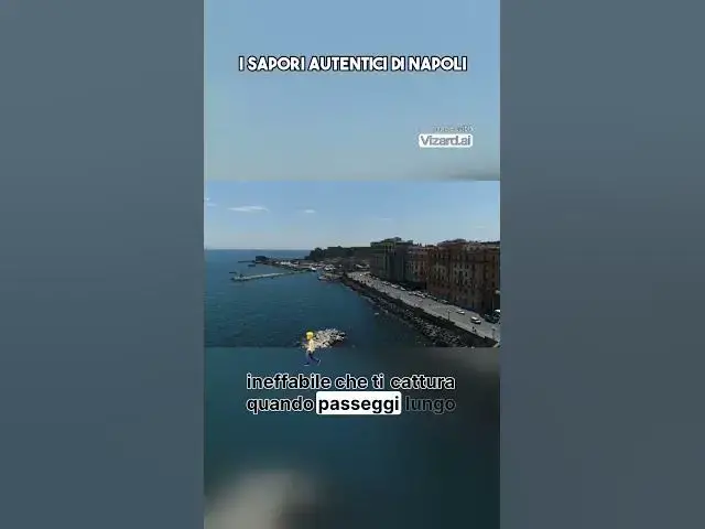 'Video thumbnail for I sapori autentici di Napoli #shorts'