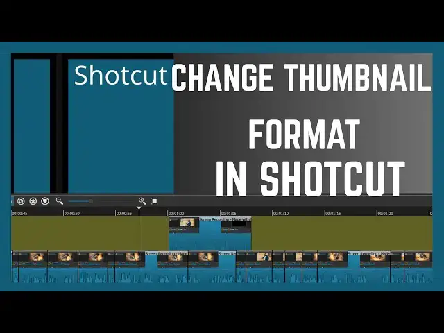 'Video thumbnail for How To Change Playlist Thumbnail Format Or View Of Clips In Shotcut'