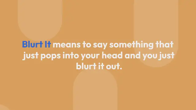 'Video thumbnail for What Is Blurt It?'