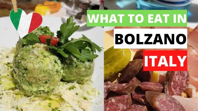 'Video thumbnail for Bolzano: What to Eat in Bolzano, Italy - The Best Austrian Food in Italy'