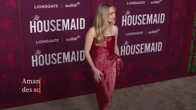 Video thumbnail for Amanda Seyfried revient sur les polémiques qui ont touché Sydney Sweeney.