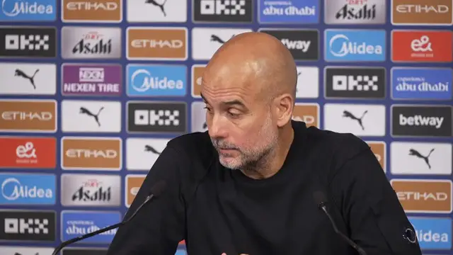 'Video thumbnail for 'We missed the simple things' - Guardiola on defeat to Spurs'