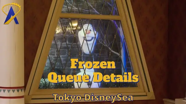 'Video thumbnail for Closer Look at the Queue for the Frozen Ride at Tokyo DisneySea'