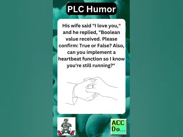 'Video thumbnail for PLC programmer's marriage fails'