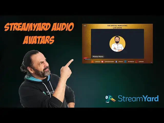 Video thumbnail for How to Use Avatars on StreamYard - Quick and Easy Tutorial!