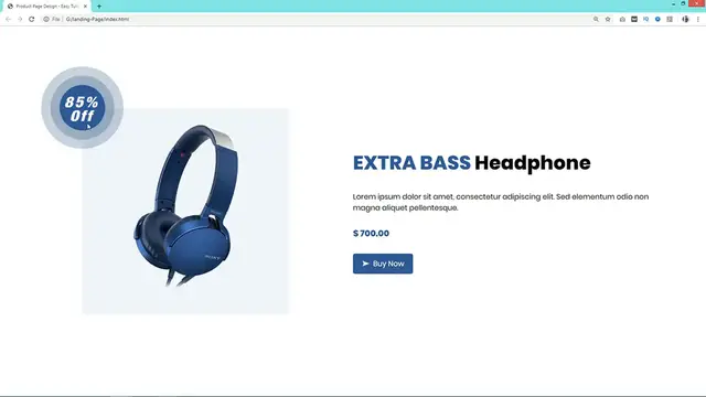 Video thumbnail for How To Make Animated Website Design Using HTML And CSS _ CSS Animation Tutorial